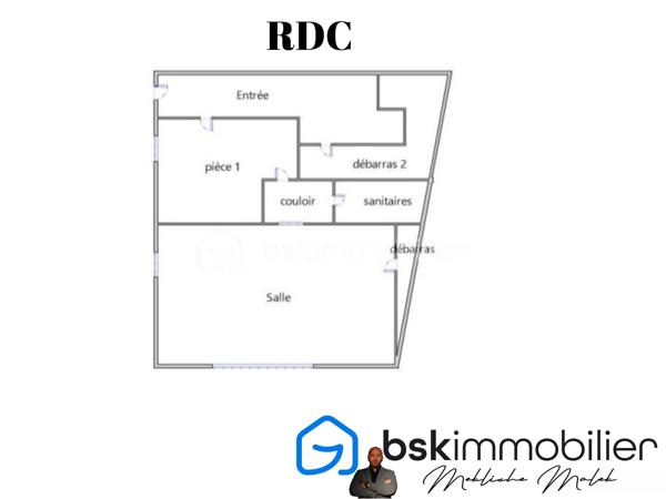 Immeuble mixte de 187 m²