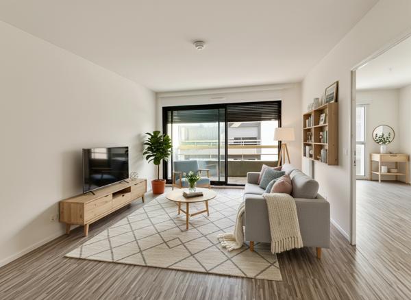 Appartement 2 pièces - 42 m² Exclusivité efficity