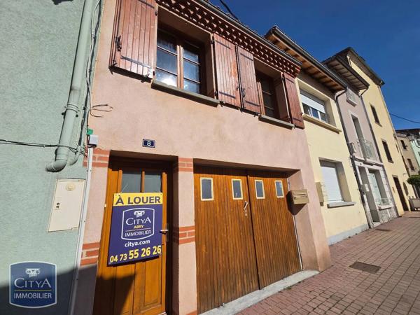 Maison à louer 2 pièces 46m² Issoire (63500)