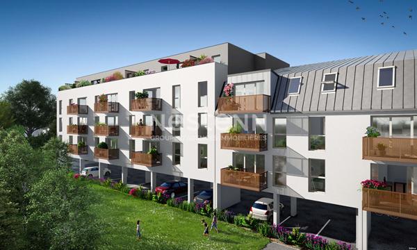 Appartement neuf - 3 pièces - 66m² - Notre Dame De Bondeville