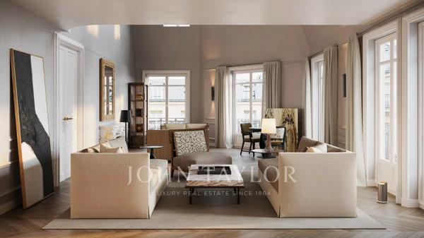 Penthouse d'exception au coeur du Triangle d'Or