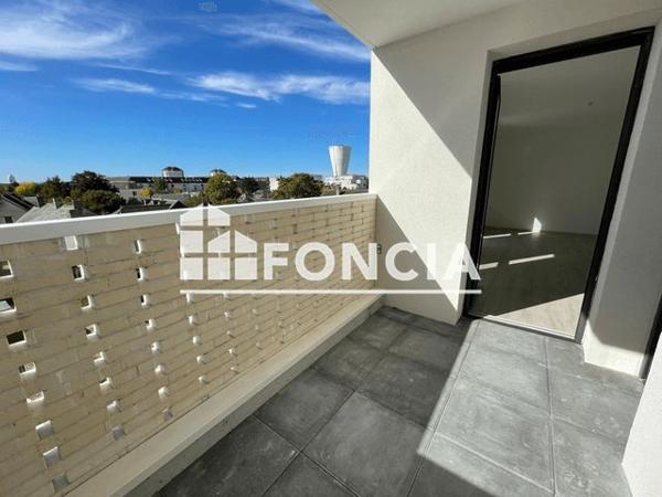 Location Appartement 3 pièces 59.07 m² - 20 RUE MARGUERITE YOURCENAR Tours 37100