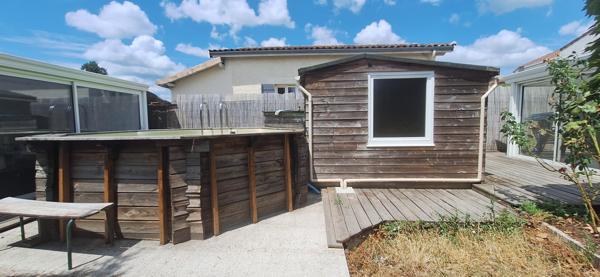 Maison 2 chambres + dépendance à aménager