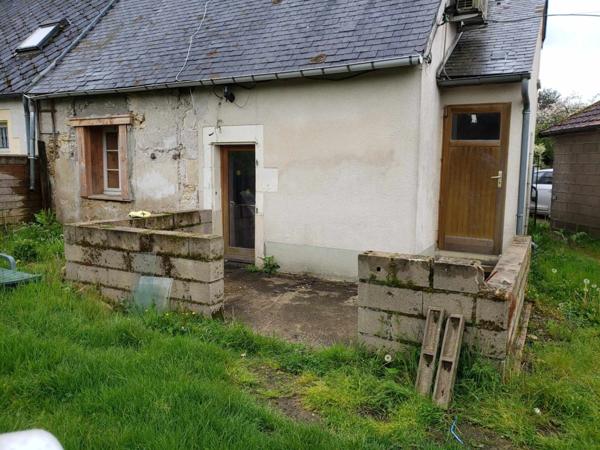 Dpt Nièvre (58), à vendre GUERIGNY maison P3 - Terrain de 620