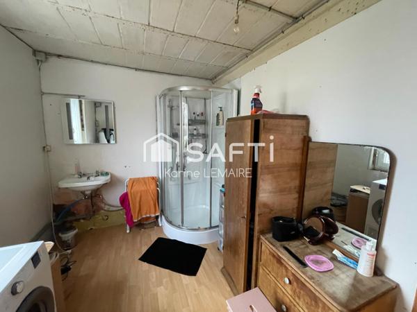 Enorme potentiel pour ce bien atypique.