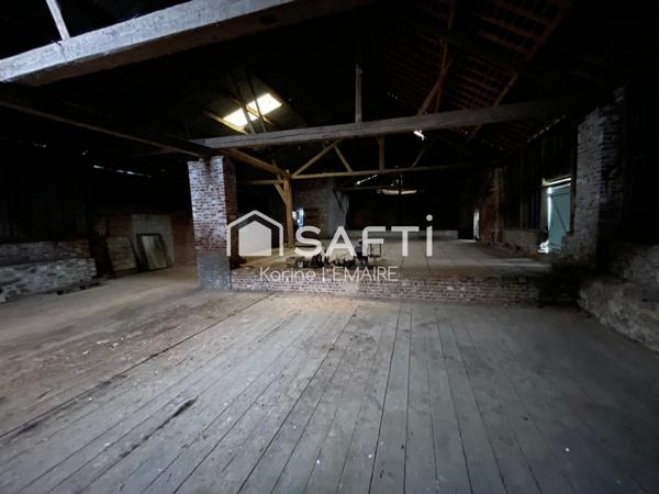 Enorme potentiel pour ce bien atypique.