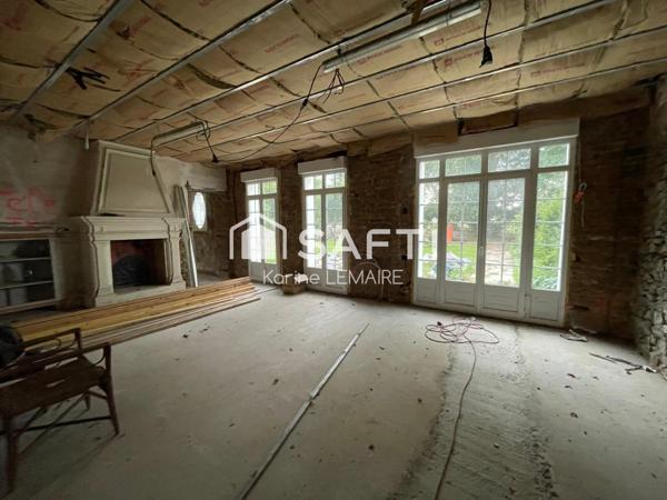 Enorme potentiel pour ce bien atypique.