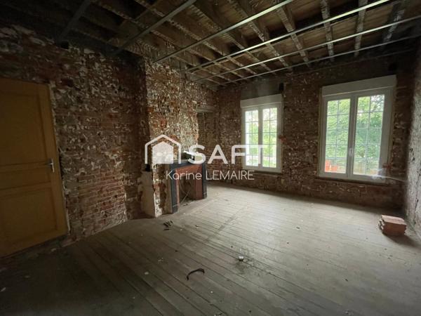 Enorme potentiel pour ce bien atypique.