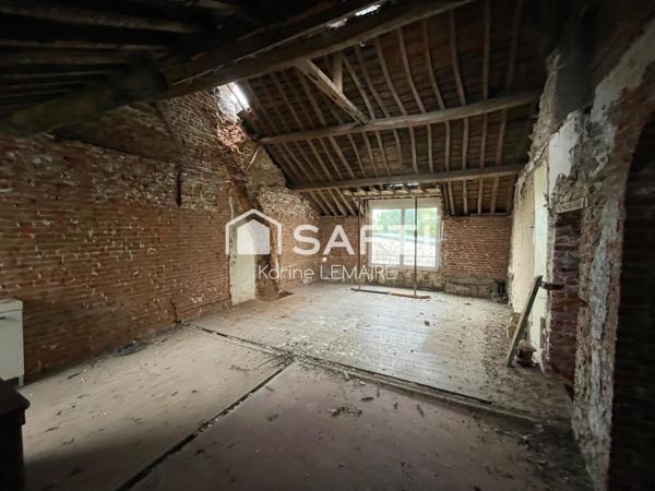 Enorme potentiel pour ce bien atypique.