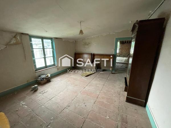 Enorme potentiel pour ce bien atypique.