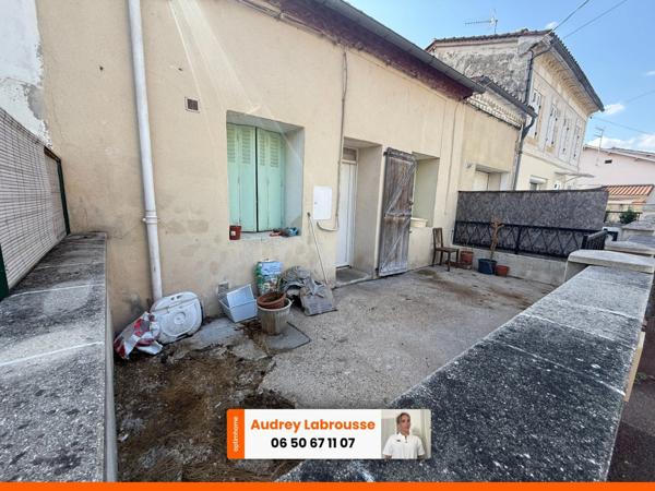 Maison de ville occupée à vendre – Projet de rénovation complet – Idéal investisseur Mussidan