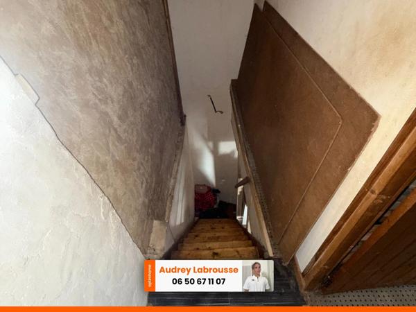Maison de ville occupée à vendre – Projet de rénovation complet – Idéal investisseur Mussidan