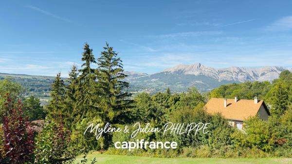 MAISON T8 161 m² – VENDU AVEC TERRAIN 3362 m² A BATIR – VUE PANORAMIQUE CHAMPSAUR !