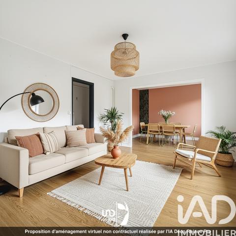 Appartement à vendre 4 pièces 65 m² Rouen