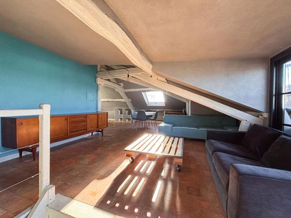 Appartement Angers hyper centre, 3 pièces, 52.31 m2, dernier étage, ascenseur, terrasse, vue exceptionnelle