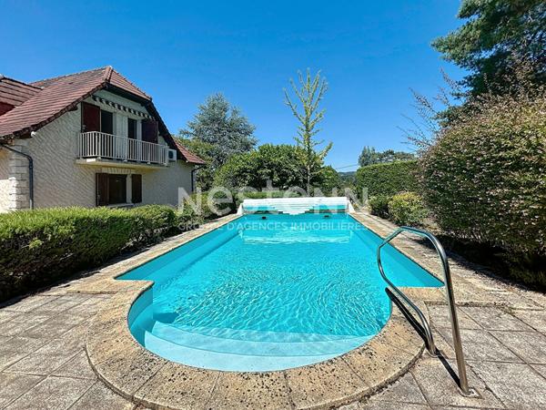 Maison familiale à vendre à Brive-la-Gaillarde - piscine - climatisations - 5 chambres - ascenseur