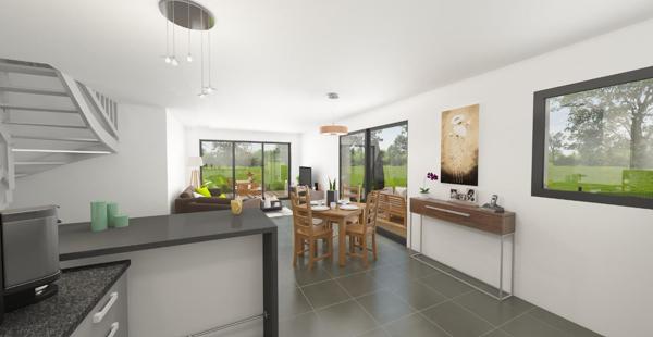 Terrain + Maison à vendre 5 pièces - 110 m²