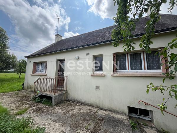 Maison avec 120 m² aménageable + Longère 200 m² à rénover - 5000 m² de terrain - MORBIHAN