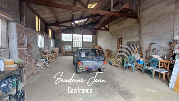 Entrepôt sur terrain à bâtir à vendre FLEURY SUR ANDELLE (27)