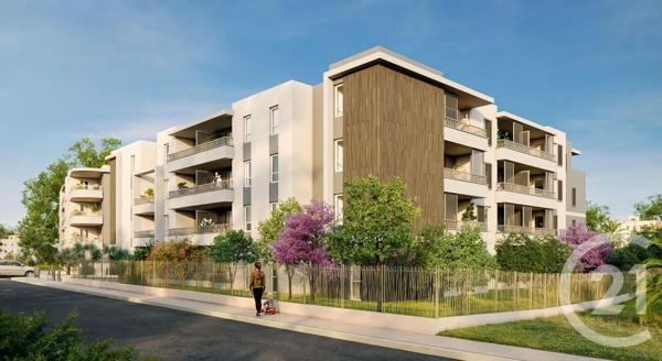 Appartement F2 à vendre  2 pièces - 39,06 m 2   ANTIBES  - 06