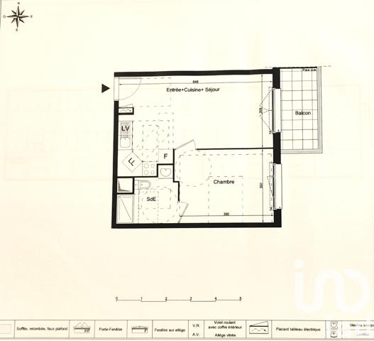 Appartement à vendre 2 pièces 38 m² Chelles