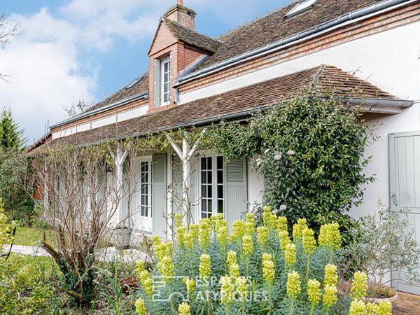 Longère de charme avec piscine proche d’Orléans
