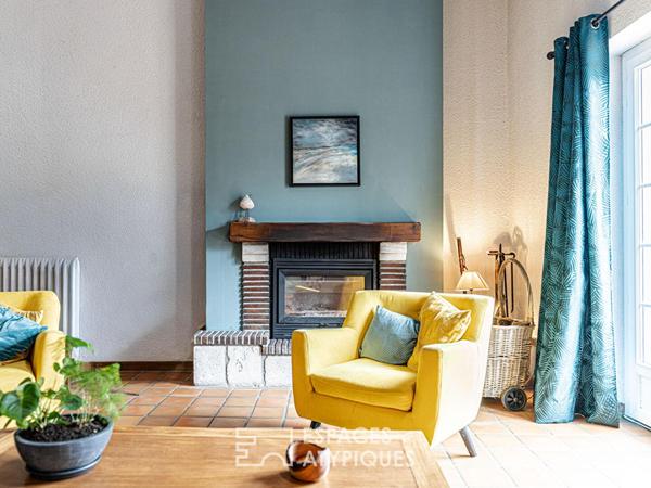 Longère de charme avec piscine proche d’Orléans