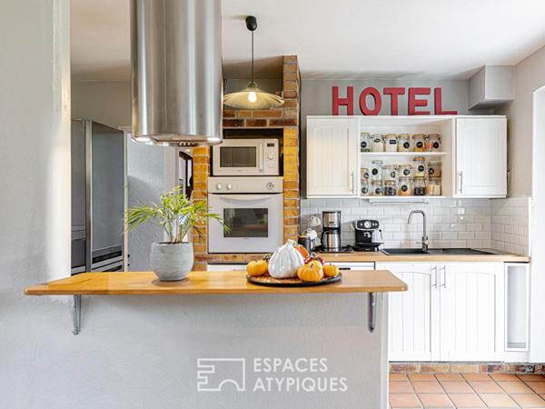 Longère de charme avec piscine proche d’Orléans