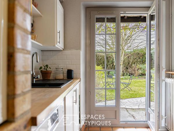 Longère de charme avec piscine proche d’Orléans
