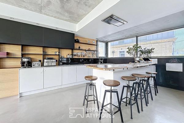 Maison d’architecte avec piscine et rooftop