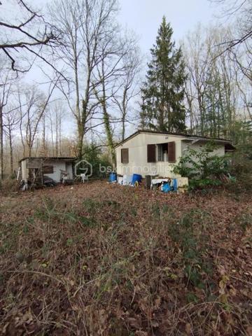 TERRAIN CONSTRUCTIBLE VIABILISE d'environ 2664 m² clos avec bungalow de 30 m² à retaper , plus un abris de jardin.
Le bungalow se compose de deux chambres, cuisine avec son coin repas, salle d'eau avec emplacement pour le lave linge, WC .
Le bungalow est raccordé à l'eau , électricité ainsi qu'un assainissement individuel .