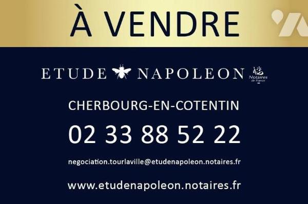 1222 - TOURLAVILLE; ensemble immobilier comprenant 1 logement et garage