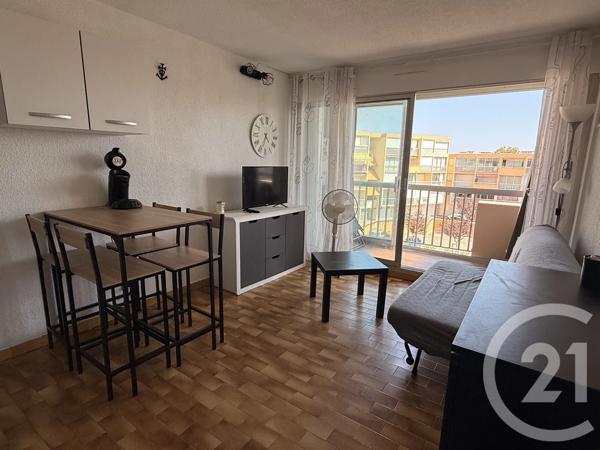 Appartement Studio Cabine à vendre  1 pièce - 20,38 m 2   LA GRANDE MOTTE  - 34