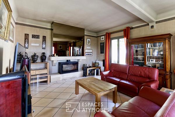 Villa cossue, haut de Lescar avec vue époustouflante sur les Pyrénées
