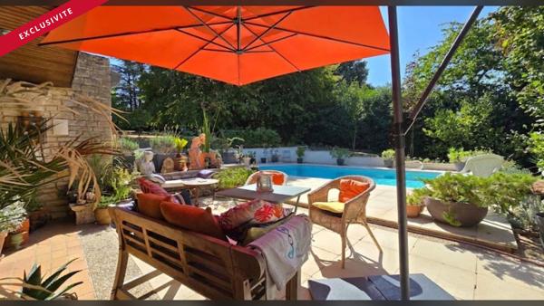 Maison d'architecte avec piscine