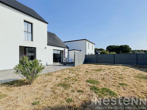 Inzinzac-lochrist - Maison 95m² - Vie de plain pied - 3 chambres  - Jardin - Garage