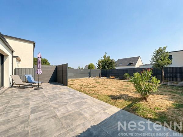 Inzinzac-lochrist - Maison 95m² - Vie de plain pied - 3 chambres  - Jardin - Garage
