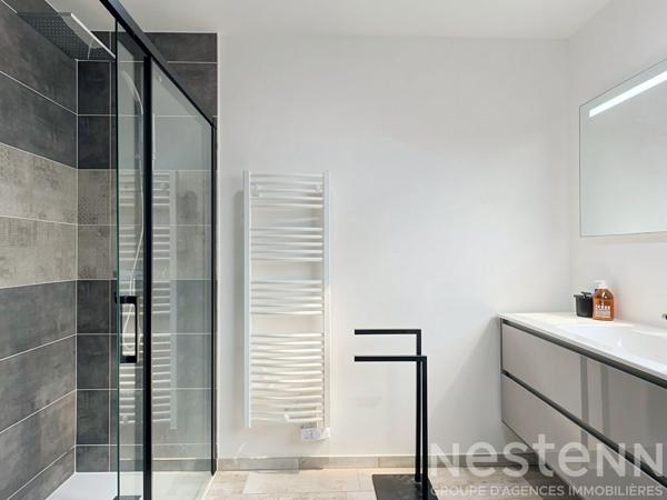 Inzinzac-lochrist - Maison 95m² - Vie de plain pied - 3 chambres  - Jardin - Garage