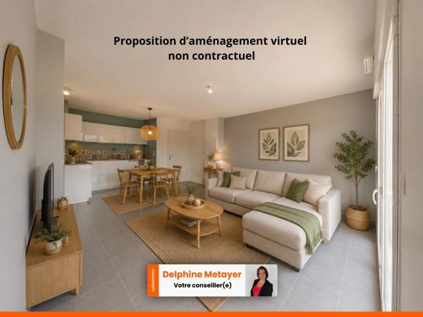 Appartement T3 récent avec terrasse, au dernier étage au Le Luc (Var)