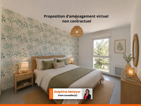 Appartement T3 récent avec terrasse, au dernier étage au Le Luc (Var)