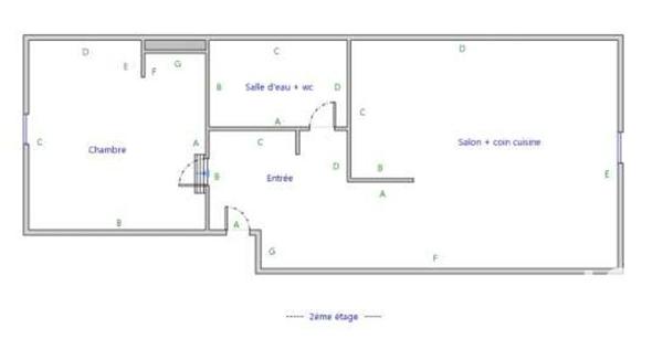 Appartement à vendre 2 pièces 39 m² Montargis