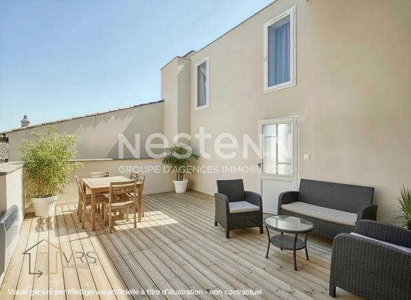 MAISON DE VILLAGE DE 124 M2 RENOVÉE AVEC PATIO