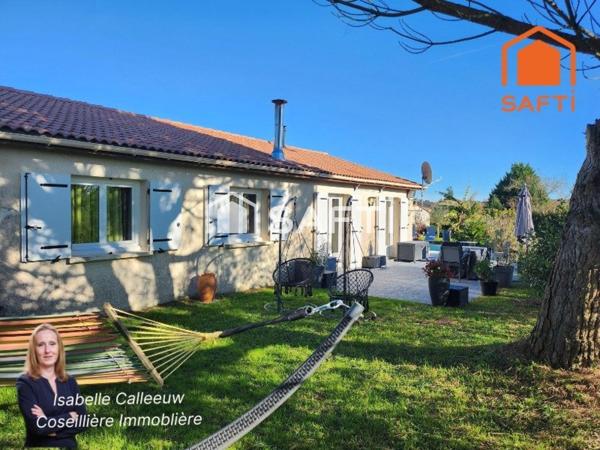 Plain-pied avec piscine, garage double et aucun travaux !