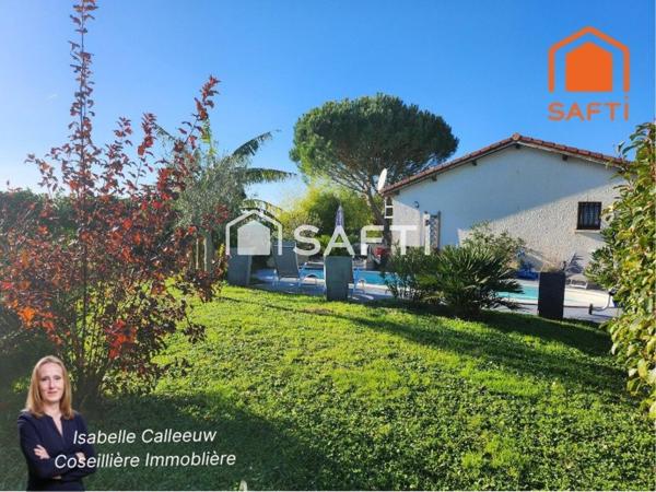 Plain-pied avec piscine, garage double et aucun travaux !