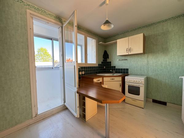 Rare sur le secteur : T3 avec balcon au sein d'une résidence arborée et sécurisée, Nantes 44100