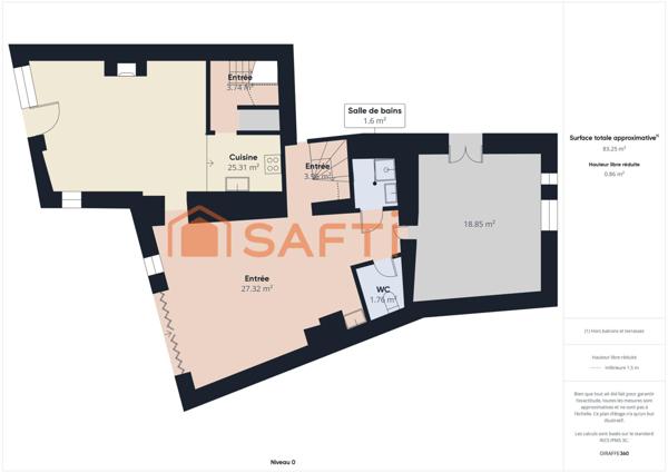 Maison de caractère - Centre Niort - Vue Sèvre