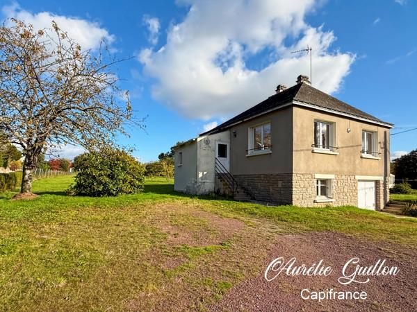 Maison surélevée sur sous-sol avec terrain de 3200 m2 Ploërmel