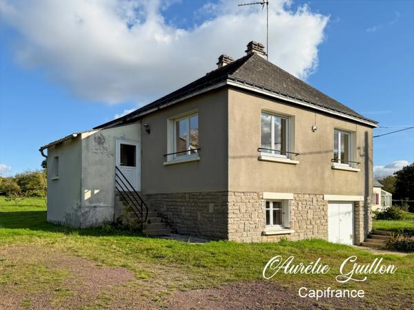 Maison surélevée sur sous-sol avec terrain de 3200 m2 Ploërmel