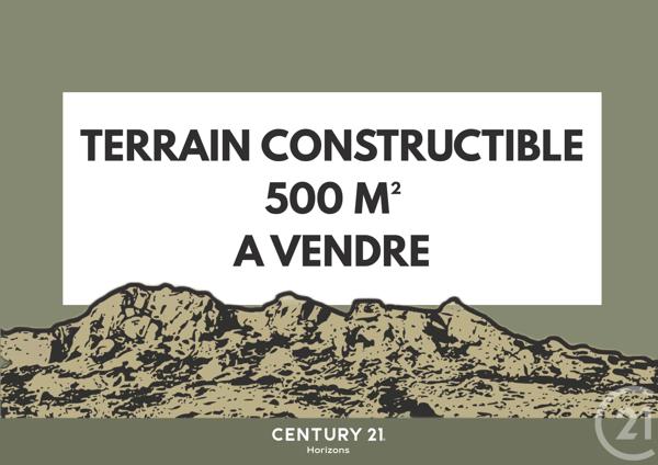 Terrain à vendre  1093 m 2   CAVAILLON  - 84