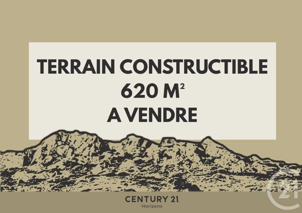 Terrain à vendre  1093 m 2   CAVAILLON  - 84